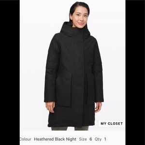 Lululemon Winter Warrior Parka WOOL (deep blue)